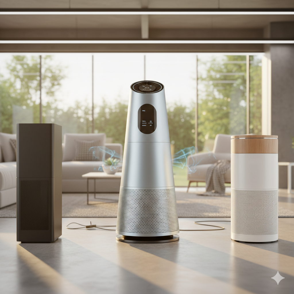 Best High-Capacity Air Purifiers for Large Rooms (2025)